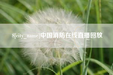 齐齐哈尔中国消防在线直播回放