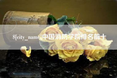 齐齐哈尔中国消防学院排名前十