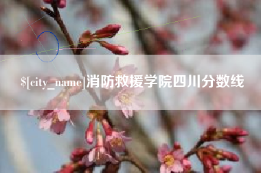 齐齐哈尔消防救援学院四川分数线