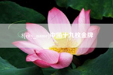 齐齐哈尔中国十九枚金牌