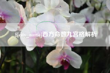 齐齐哈尔西方命数九宫格解析