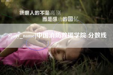 齐齐哈尔中国消防救援学院 分数线
