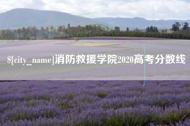 齐齐哈尔消防救援学院2020高考分数线