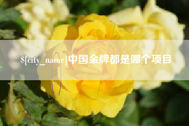 齐齐哈尔中国金牌都是哪个项目