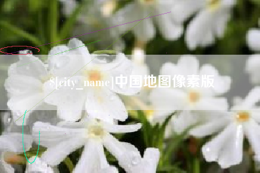 齐齐哈尔中国地图像素版
