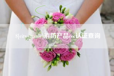 齐齐哈尔消防产品ccc认证查询
