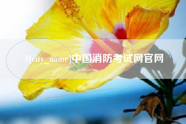 齐齐哈尔中国消防考试网官网