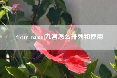 齐齐哈尔九宫怎么排列和使用