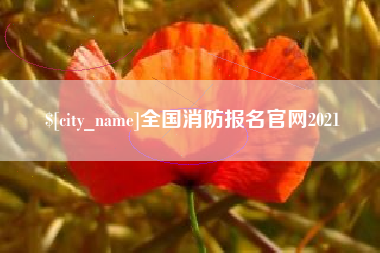 齐齐哈尔全国消防报名官网2021